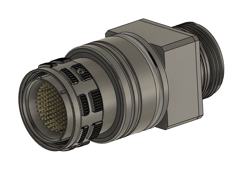Smart adapter mockup with EEPROM on the insert.