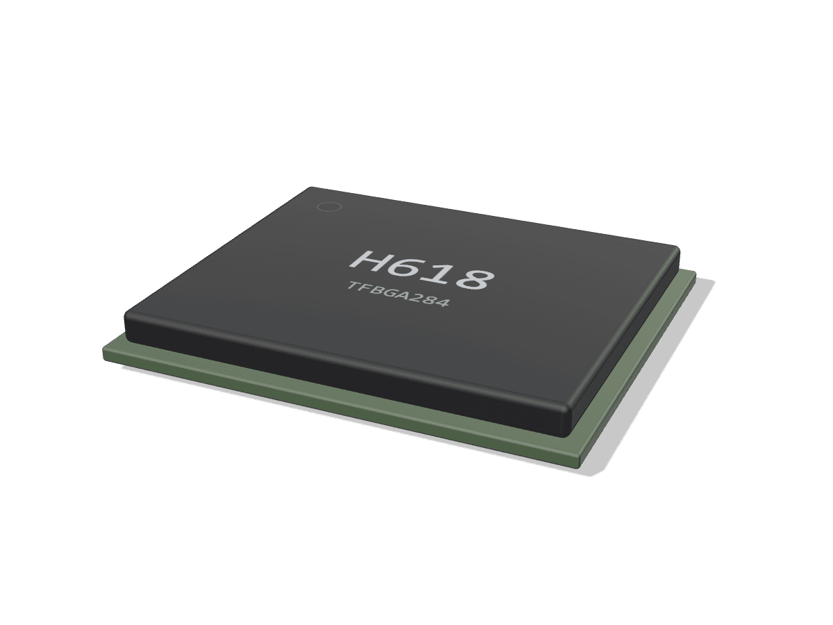 H618 package, studio render