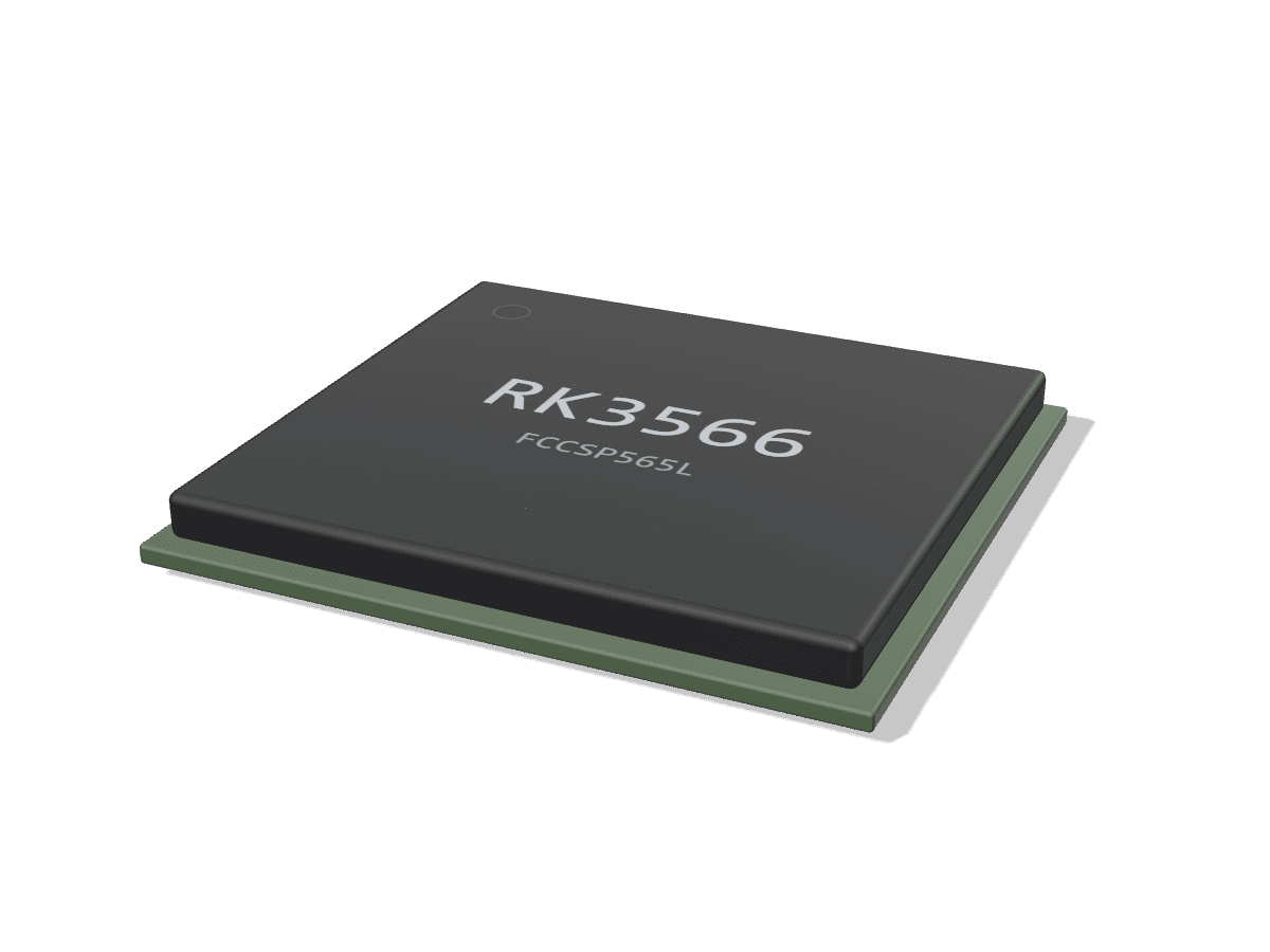RK3566 package, studio render