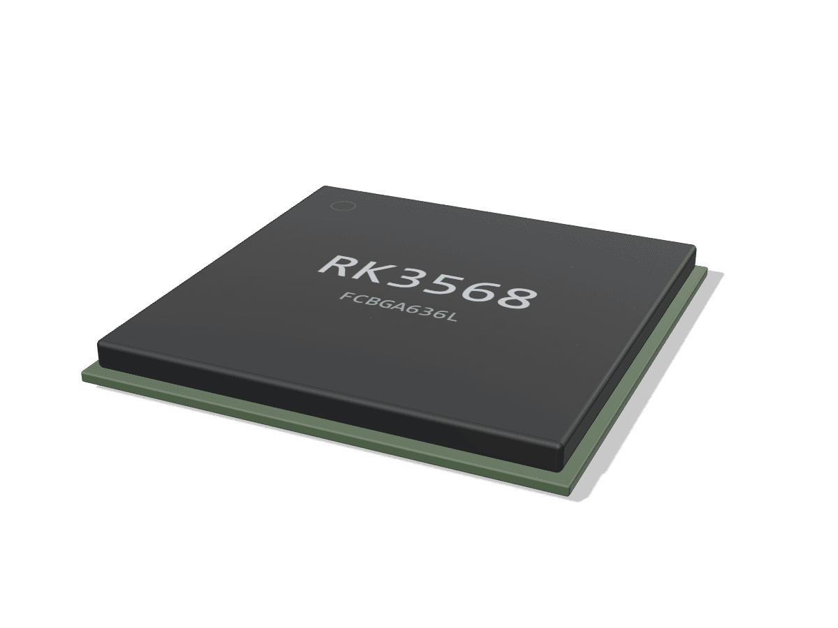 RK3568 package, studio render