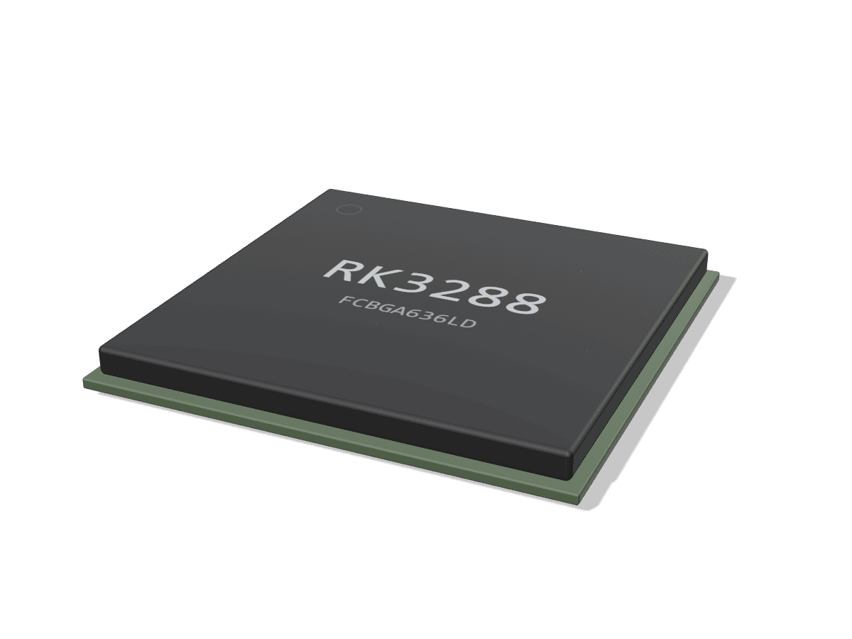 RK3288 package, studio render