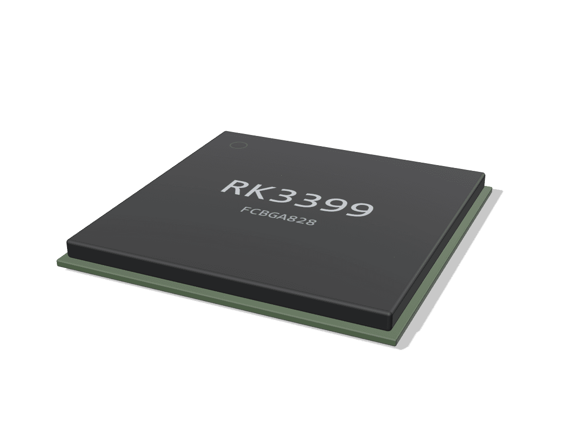 RK3399 package, studio render