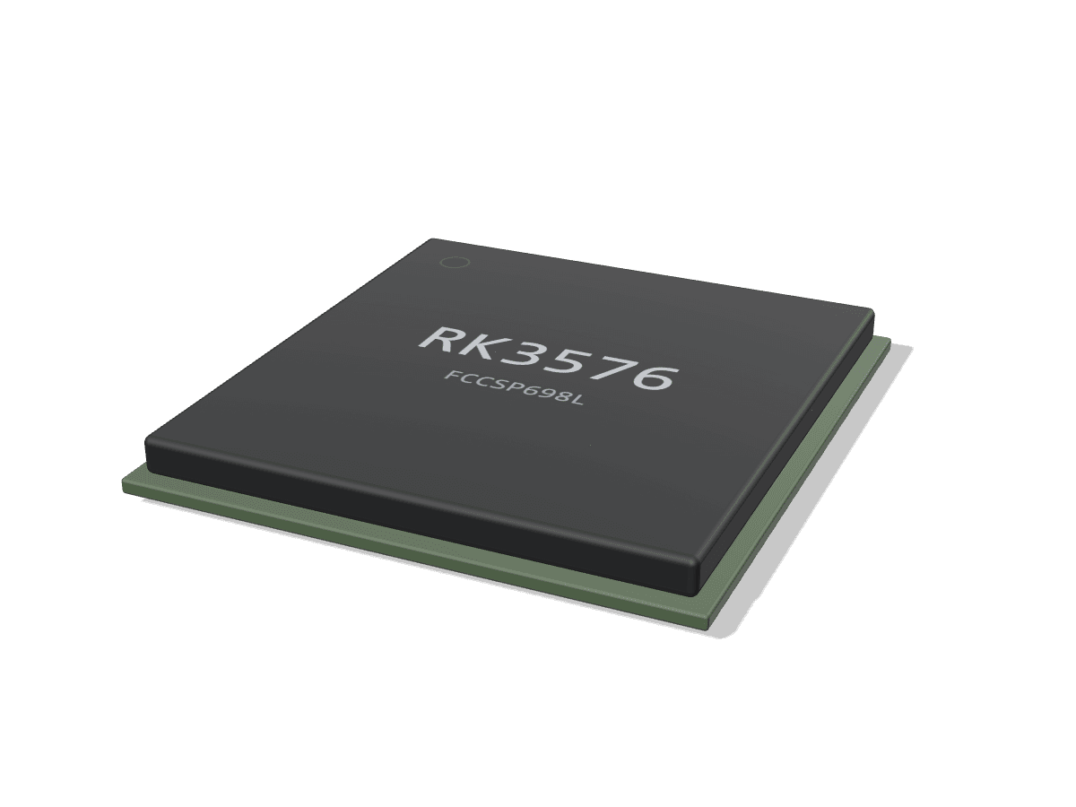 RK3576 package, studio render