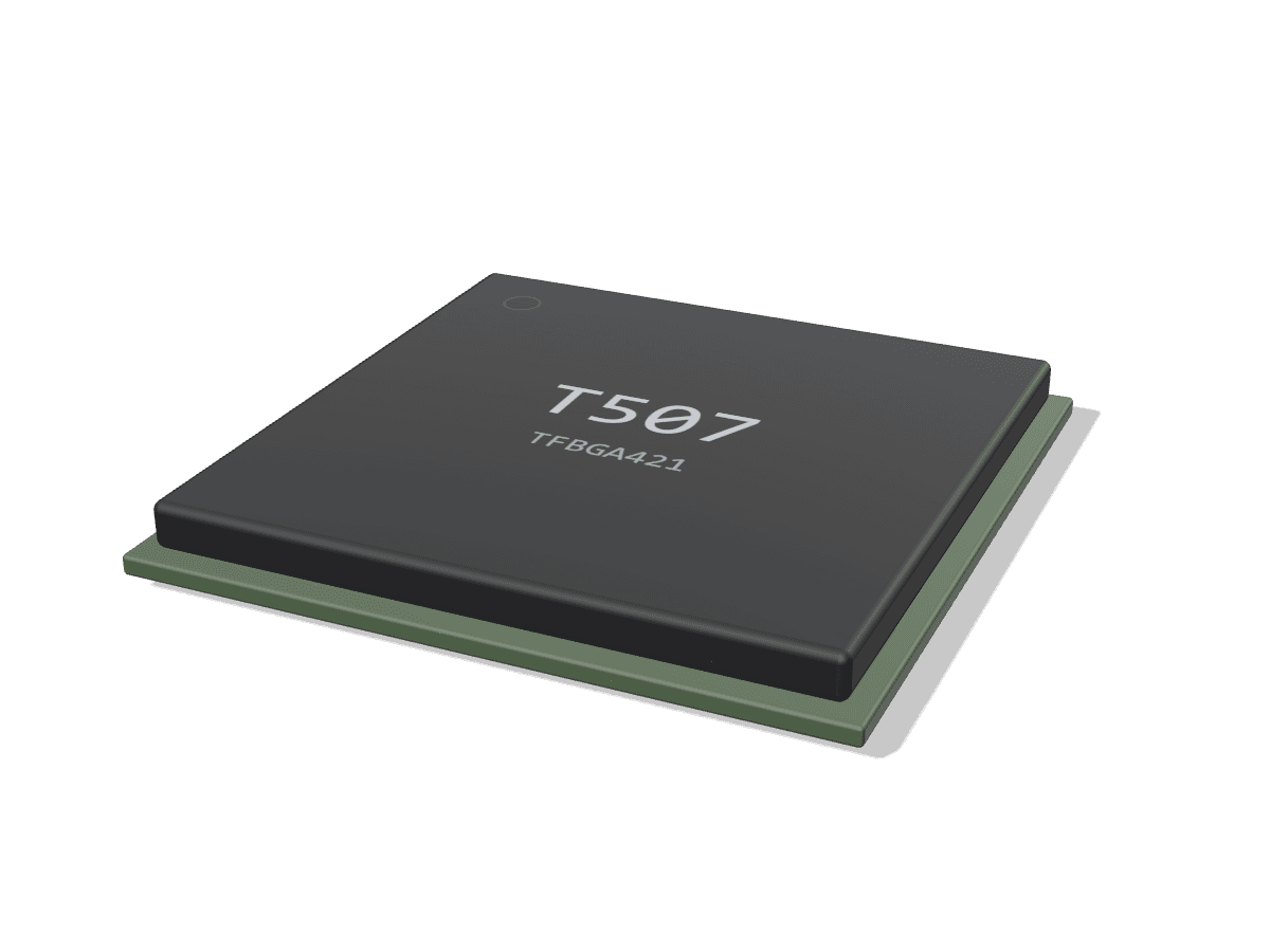 T507 package, studio render