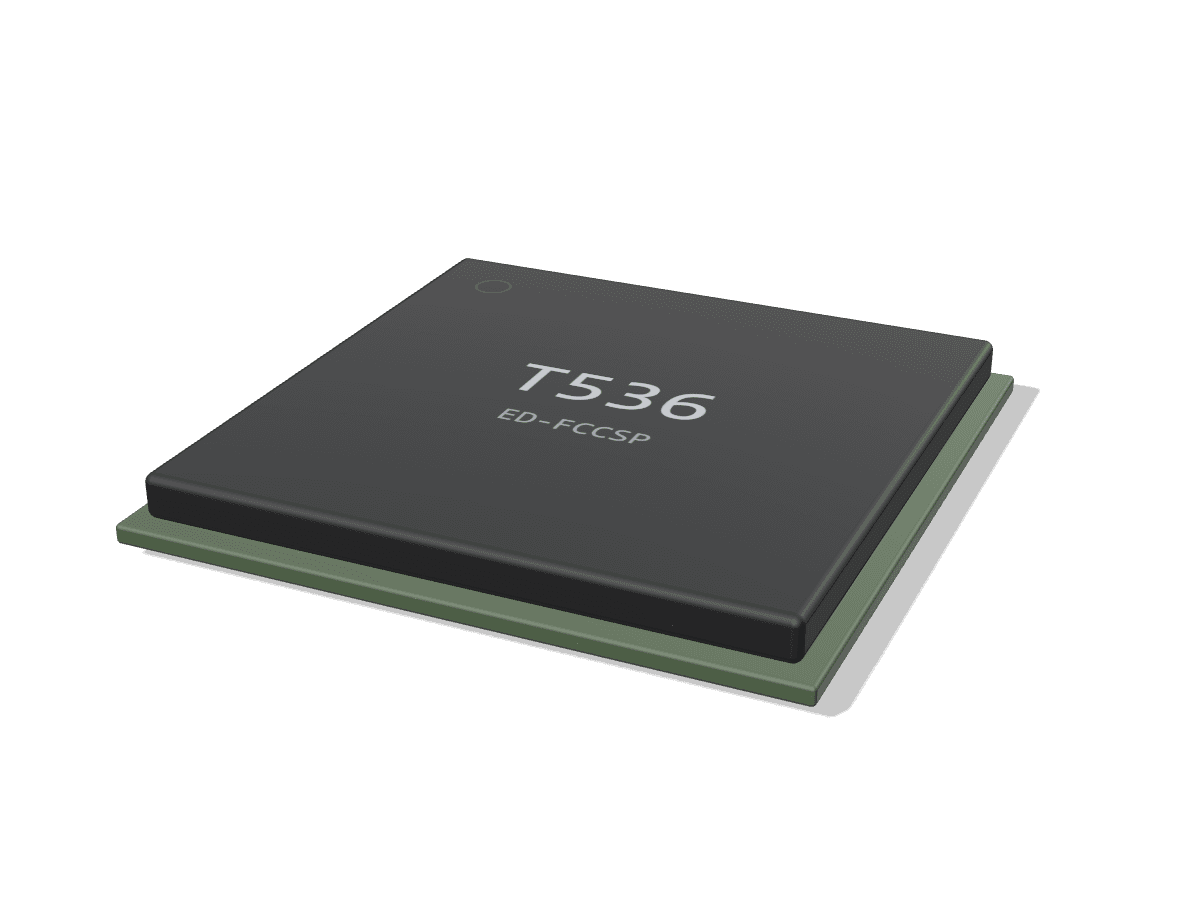 T536 package, studio render